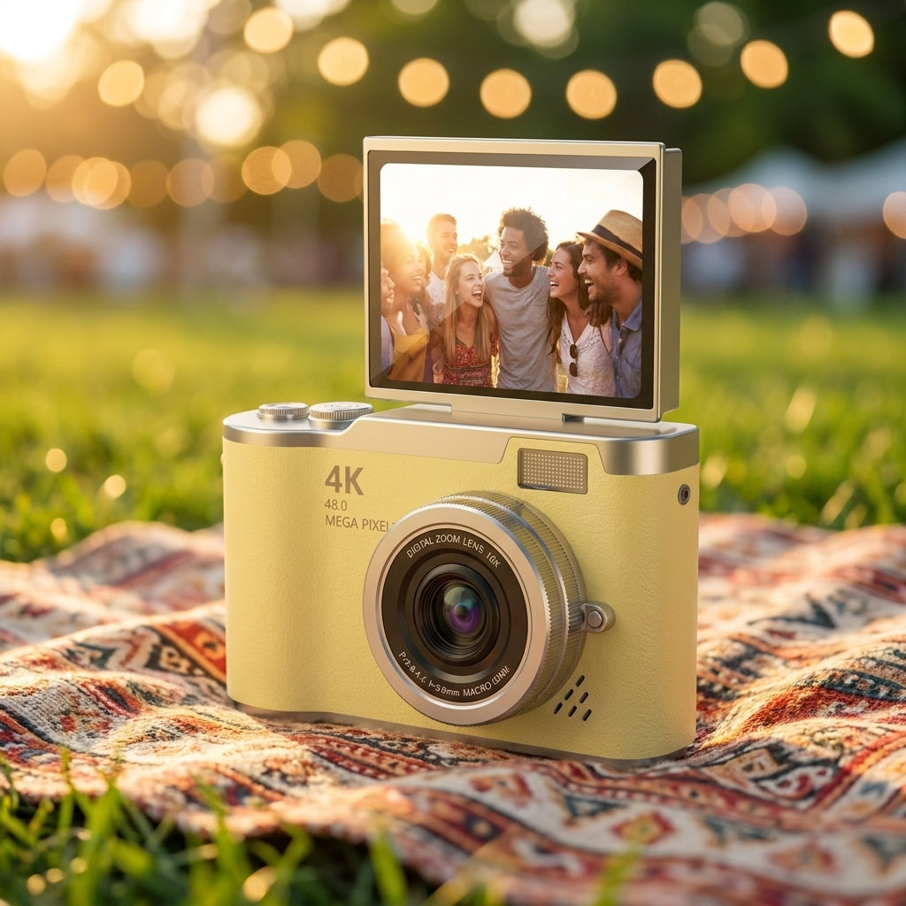 4k Flip Screen Digital Camera