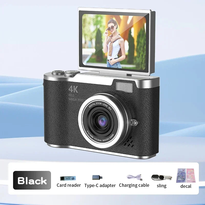 4k Flip Screen Digital Camera
