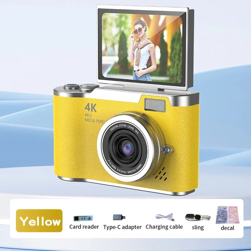 4k Flip Screen Digital Camera