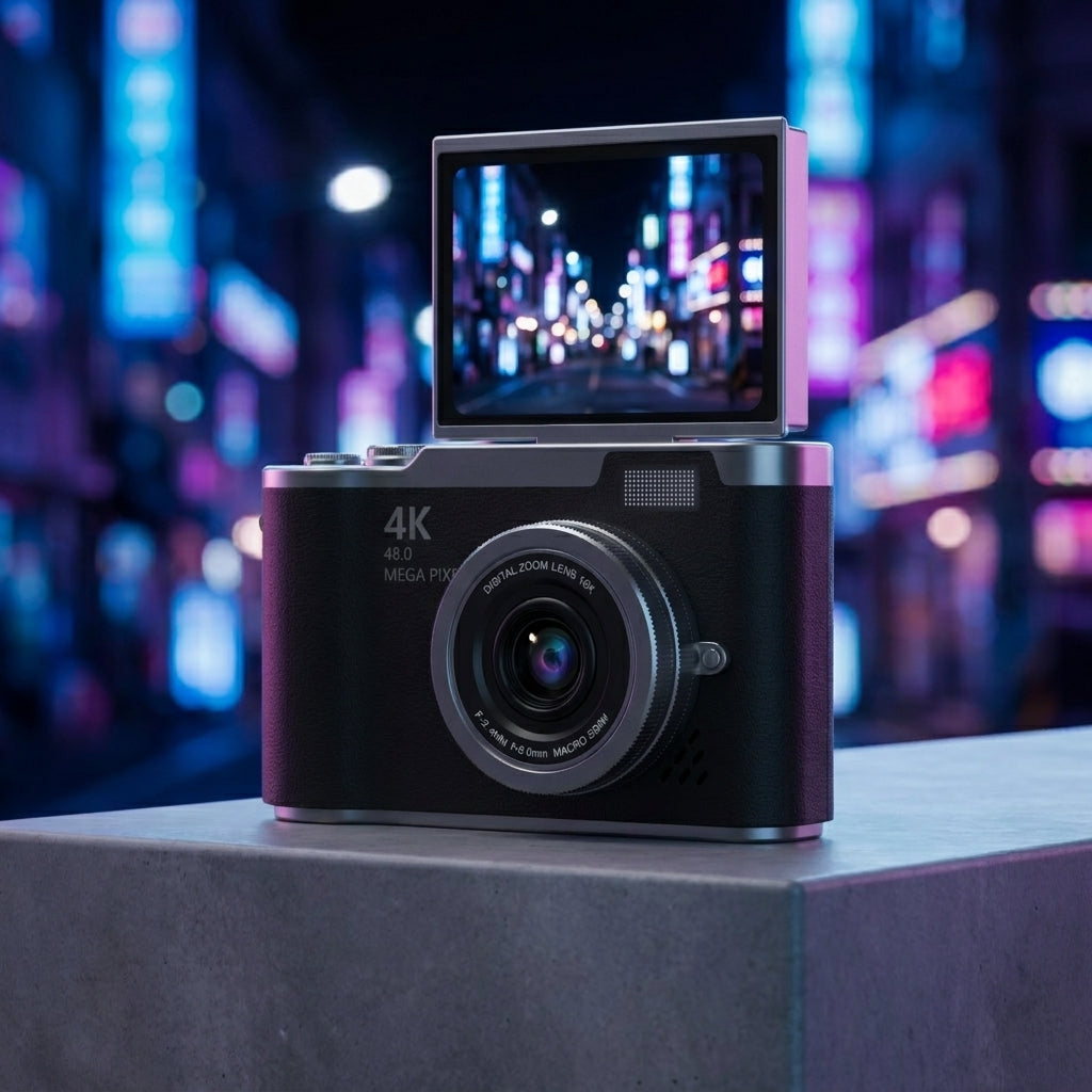 4k Flip Screen Digital Camera